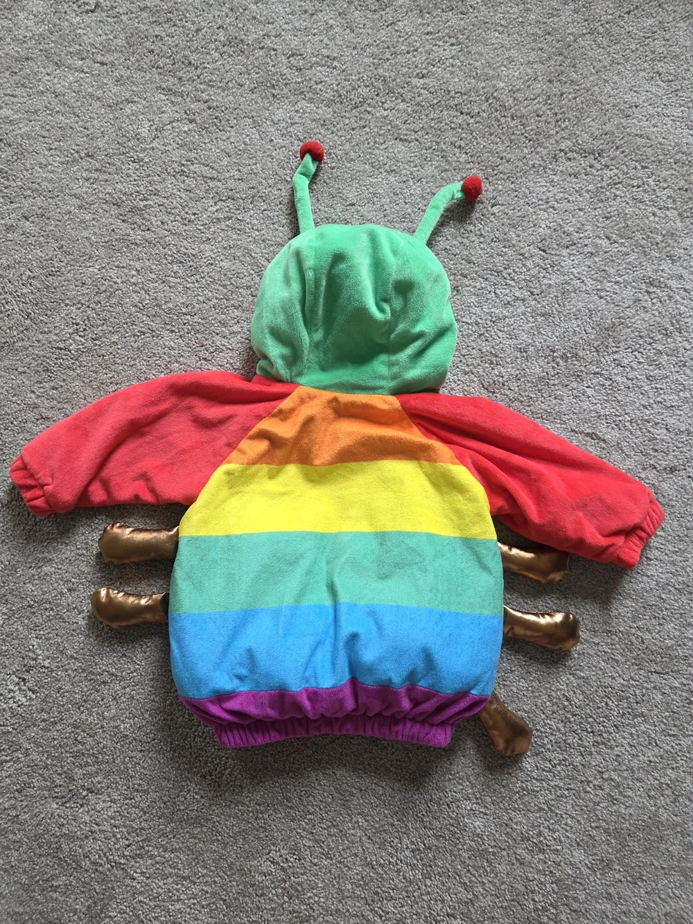 6 Months Baby Hungry Caterpillar Plush Costume